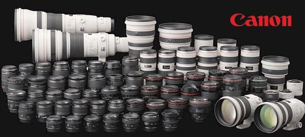 Çekim Ortamlarına Göre Canon Lens Arama Tablosu