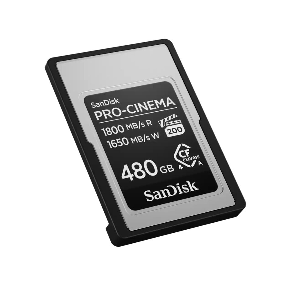 SanDisk 480GB PRO-CINEMA CFexpress Tip A Hafıza Kartı