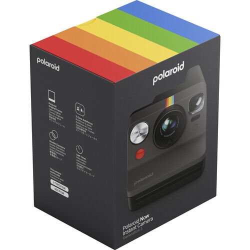 Polaroid Now Gen 3 Şipşak Fotoğraf Makinesi -  Black