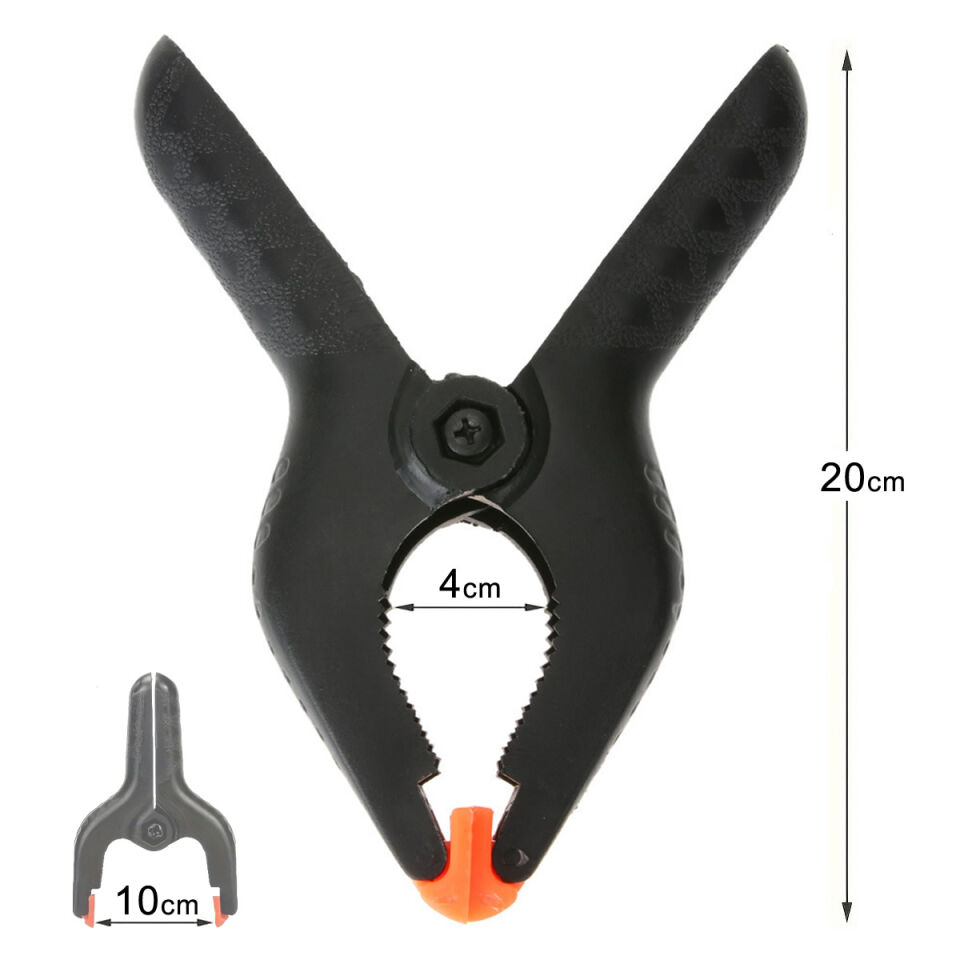 GDX FX8 Fon Tutucu 4'lü Mandal Clamp Profesyonel Arka Plan Sabitleme Mandalı