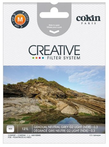 Cokin Graduated ND Filter Light (ND2) (0.3) - Medium Size (P Series) P121L