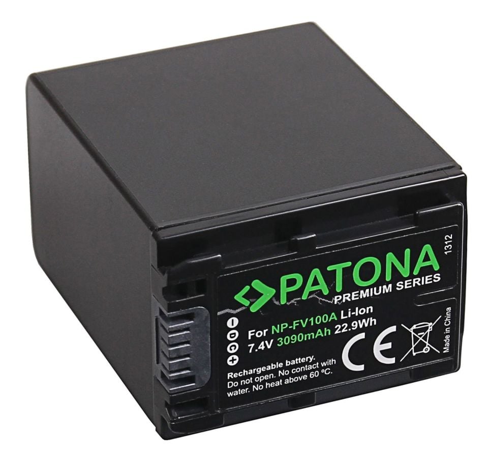 Patona Premium Sony NP-FV100 Batarya Pil