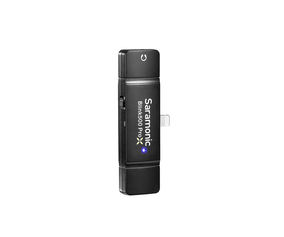 Saramonic Blink500 ProX B3 Kablosuz Tekli Yaka Mikrofonu (Iphone)