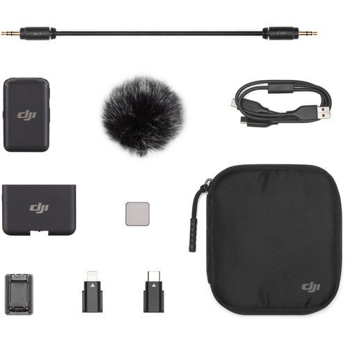 DJI Mic Tek Kişilik Wireless Mikrofon Kiti