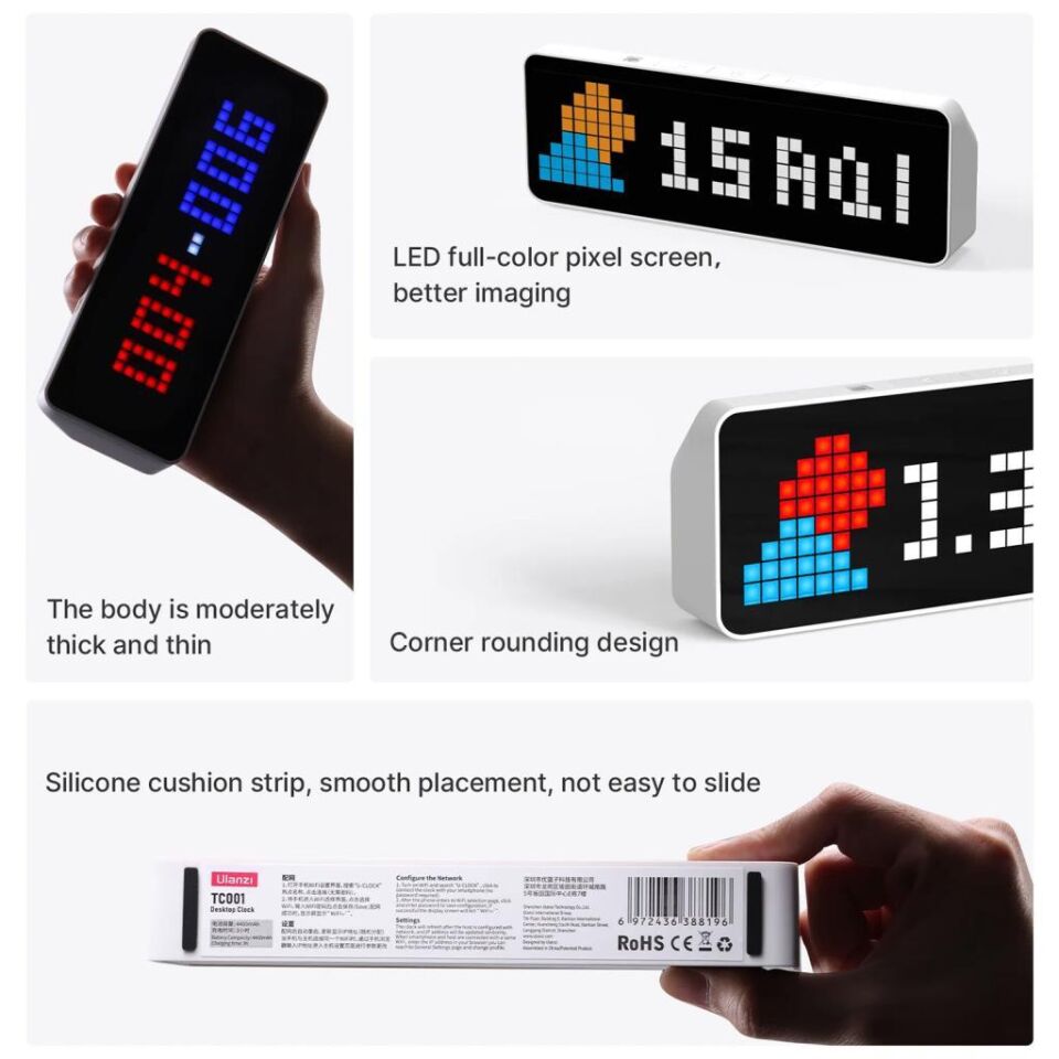 Ulanzi TC001 Smart Pixel Saat