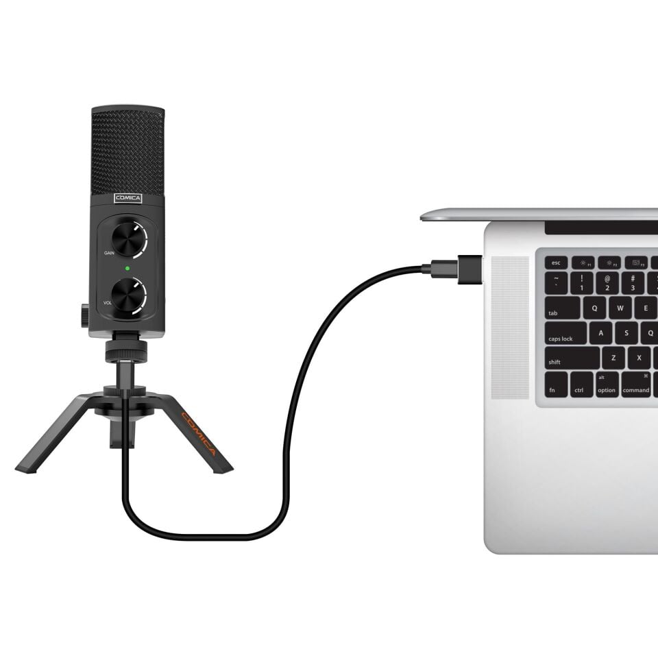 Comica CVM-USBC-A OTG USB-C'den USB-A'ya Adaptör