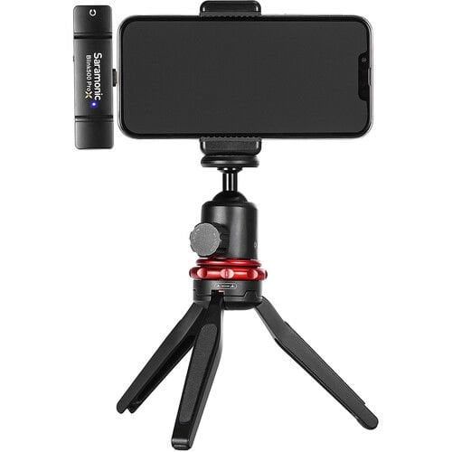 Saramonic Blink 500 ProX RXUC Çift Kanallı Dijital Kablosuz Alıcı, USB-C Konnektörlü (2,4 GHz)
