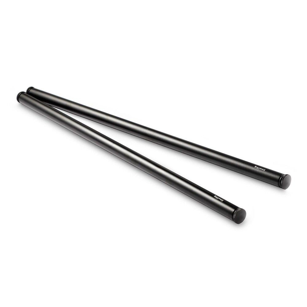 SmallRig 1054 2 adet 15mm Siyah Alüminyum Alaşımlı Çubuk (M12-40cm)