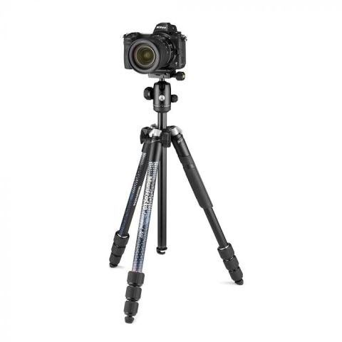 Manfrotto Element MII Alüminyum Ters Katlanır Tripod Siyah (MKELMII4BK-BH)