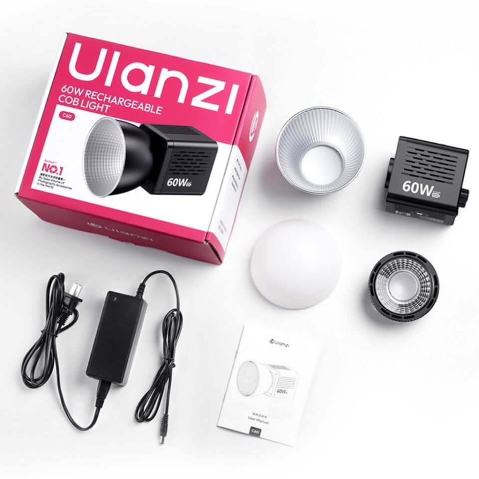 Ulanzi C60 60W Bi-Color COB LED Video Işığı - L269