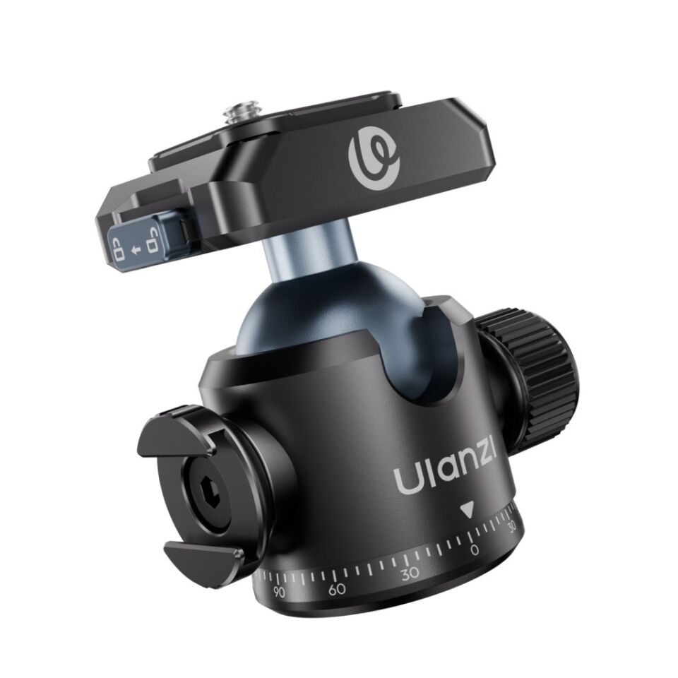 Ulanzi T100 UKA Quick Release Ball Head Tripod Başlığı - C062