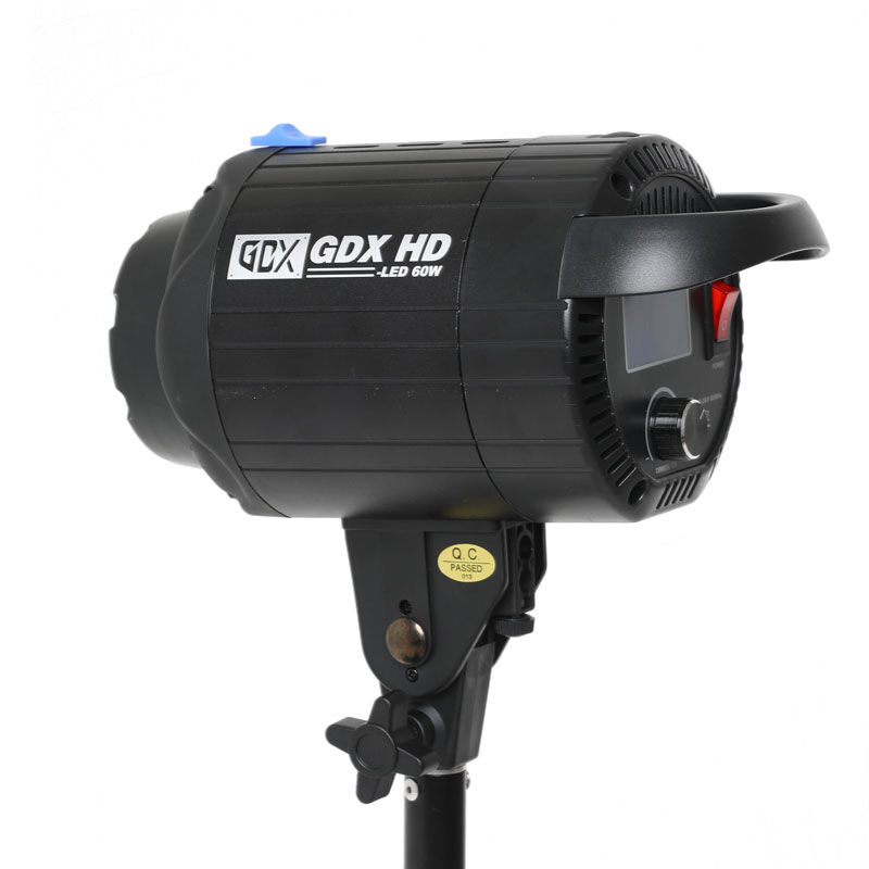 GDX HD-100W Led Video Işığı Full Set (80x120 Softbox + 260cm Işık Ayağı)