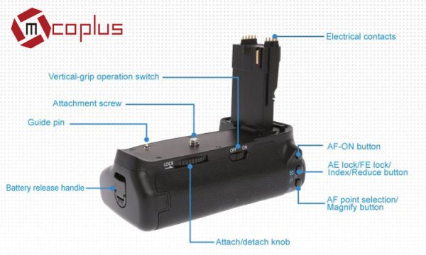 Mcoplus Battery Grip (Canon 60D)