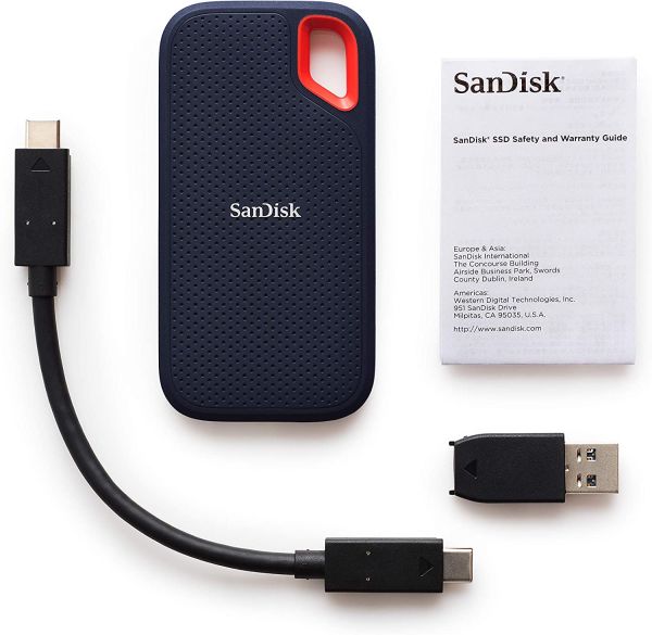 SanDisk 2TB V2 Extreme Portable SSD Disk ( SDSSDE61-2T00-G25)