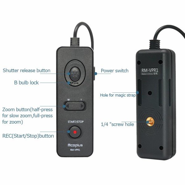 Mcoplus RM-VPR1 Sony Kablolu Kumanda