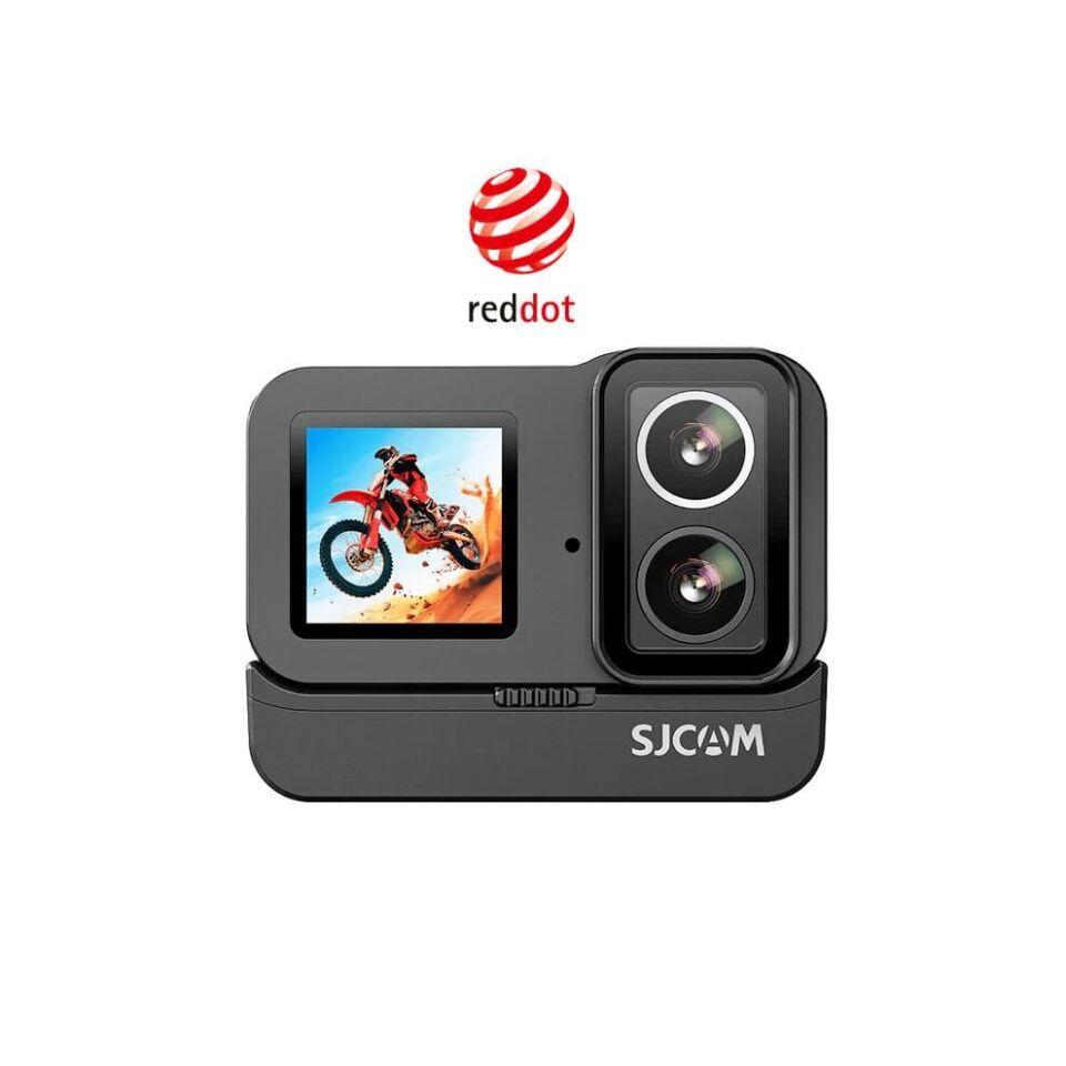SJCAM SJ20 Aksiyon Kamerası 4K / 30 Frm 6 Eksenli Stabilizatör (Çift Kamera)