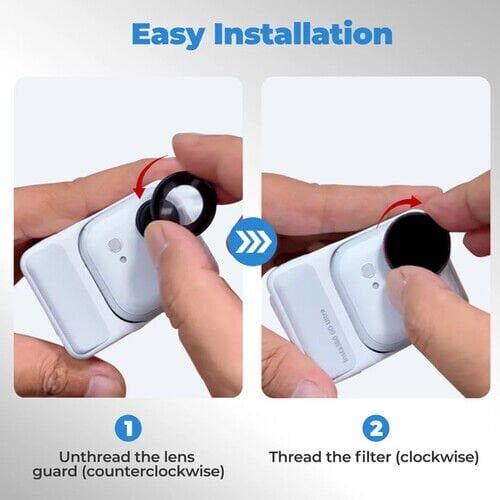 Freewell Insta360 GO Ultra ND/PL Filters 4Pack - Bright Day