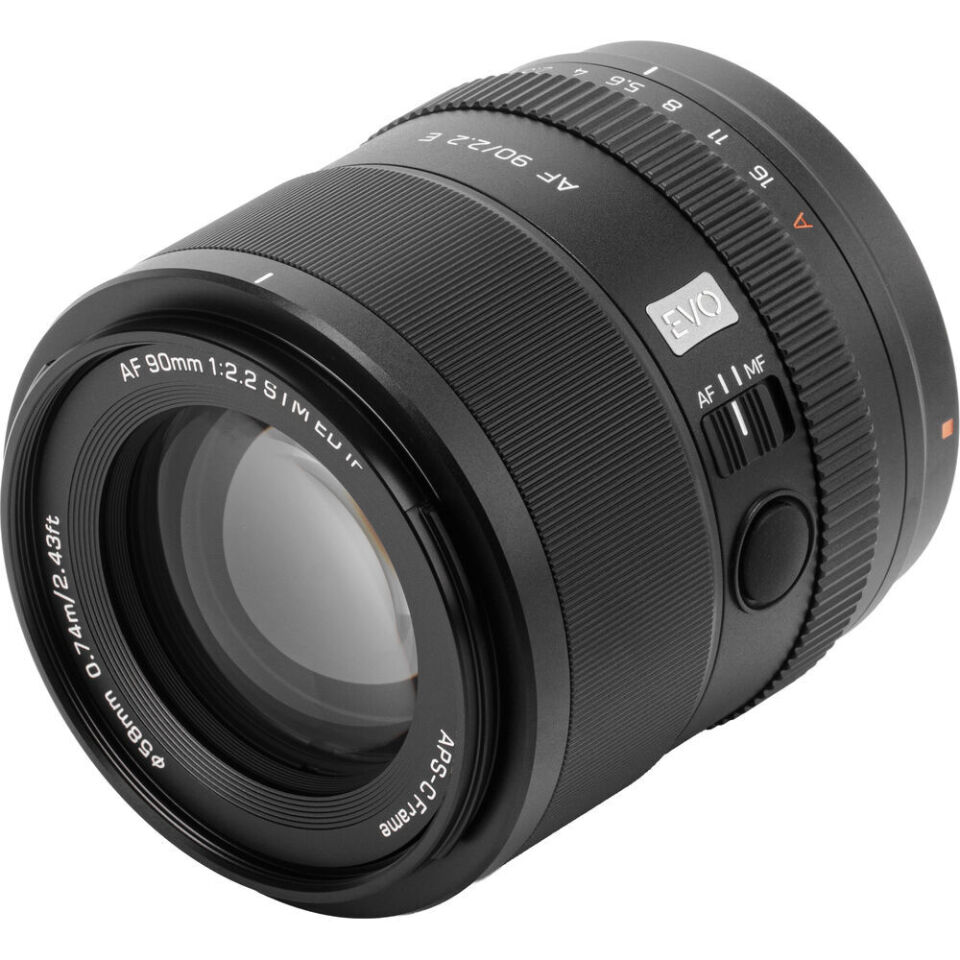 Viltrox AF 90mm F2.2 Evo Sony E Mount APS-C Lens