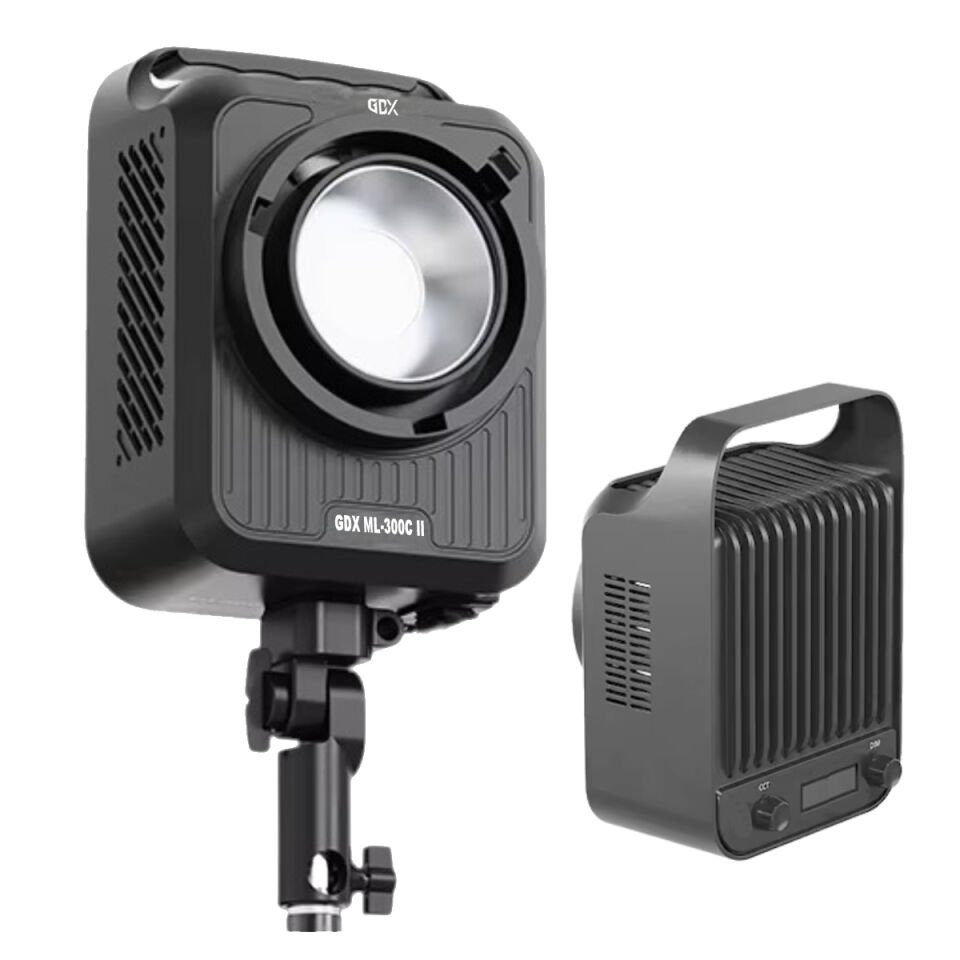 GDX ML-300C II Bicolor Sürekli Işık Seti 2’li – 300W Profesyonel Video & Fotoğraf Aydınlatma Kiti (Softbox + Tripod + Çanta)