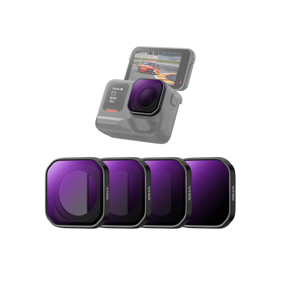 K&F Concept Insta360 Ace Pro 2 ND/PL Fitre Seti (ND/PL8/16/32/64)
